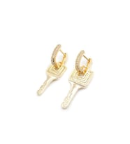 Anahtar Küpe - Altın
