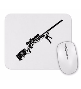 Airsoft Sniper Arte Preta Mouse Pad.jpg