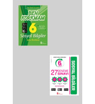 Ata 6.Sınıf Ben Korkmam Sosyal Bilgiler + 27 Deneme Sınavı