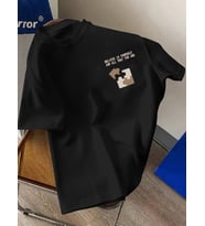 Believe In Yourself Baskılı Tasarım Tshirt (Siyah)
