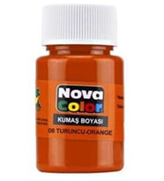 Nova Color Kumaş Boyası 35 Cc Turuncu - 4 adet