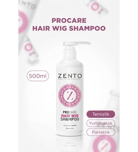 ZENTO Pro Care Haır Wıg Shampoo 500 ml