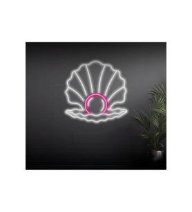 İstiridye İncili Neon Tabela