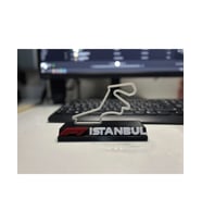 🏎️ Formula 1 İstanbul Park Pisti – 3D Baskı Masa Süsü / Dekoratif Obje