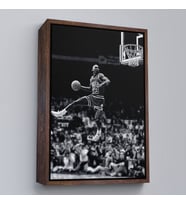 Çerçeveli Michael Jordan Tablo (Kahverengi)