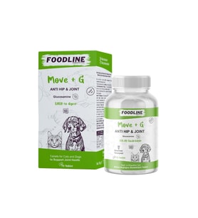 Foodline Hip&Joint Glucosamine 75 Tablet  Kedi ve Köpekler için Eklem Sağlığını Destekleyici