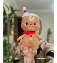 El Yapımı Amigurumi Kurabiye Adam Arkadaşa Sevgiliye Hediye
