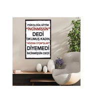 Ahşap Retro Mdf Poster , Komik Sözler , Duvar Yazıları , Manzara ,  Tarih , Edebiyat - Tbl0814