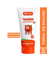 Babyton Portakal & Mandalina Florürsüz Diş Macunu (Standart)