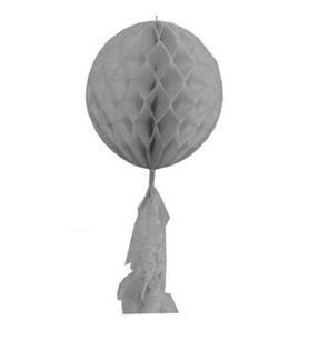 Süs petek modeli püsküllü 25x85 cm beyaz pk:1-