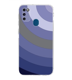 Samsung Galaxy M21  Kamera Korumalı Kapak Renk Cümbüşü Tasarımlı  Şeffaf  Kılıf