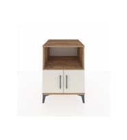 Kronos Komodin 2 Raflı 2 Kapaklı 60x59x80 Çam-Aytaşı