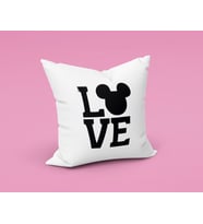 Aşk Love Sevgili Tasarımlı Yastık