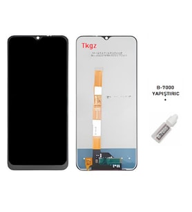 Tkgz - Vivo Y20 Uyumlu Lcd Ekran Dokunmatik -A- Kalite + B-7000