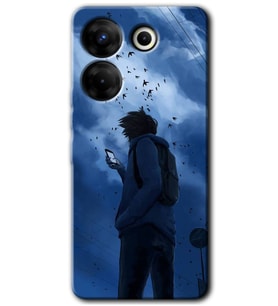 Tecno Camon 20 Pro 4G Kılıf HD Desen Baskılı Kılıf - Sonbahar Yalnızlığı