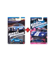Hot Wheels 2'Li Fast & Furious Hızlı Ve Öfkeli Özel Seri Ford Serisi Uzun Kartonet Oyuncak Araba Mod