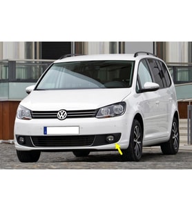 VW Touran 2011-2015 Sol Sis Farı Çerçevesi Kapağı 1T0853665N