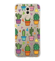 PrintiFy Huawei Mate 20 Lite ile Uyumlu 1mm Slim Fit Water Color 4 Baskılı Şeffaf  Kılıf