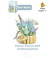 Panlos BOUTIQUE Serisi Mini Çiçek Buketi 529 Parça Oyuncak Yapım Seti -FFP1092