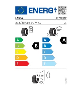 215/55R18 99V XL COMPETUS H/P 3 LASSA Yaz Lastigi 2025