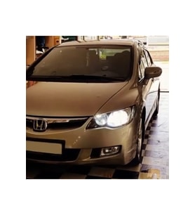 Honda Cıvıc Fd6 Led Xenon Uzun Far Ampulü Hb3 9005 Duo