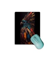 SonicTouch Kızılderili Kartal Kaymaz Taban Pürüzsüz Yüzey Gaming Oyuncu Dikişsiz Mouse Pad 17x21cm