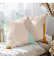 eJOYA Modern Tasarımlı 2'li Yastık İçi Ve Kırlent Kılıfı 45cm 113435