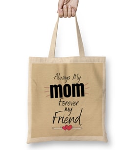 Mothers Day 2021 SUPER MOMMY Bez Çanta Uzun Saplı