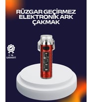 Rüzgar Geçirmez Elektrikli Çakmak Hayatta Kalma Tasarımlı