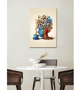 COFFE ART KANVAS TABLO EV DUVAR SALON OFİS HEDİYELİK DEKARASYON SÜSÜ ÖLÇÜ SEÇİNİZ :)