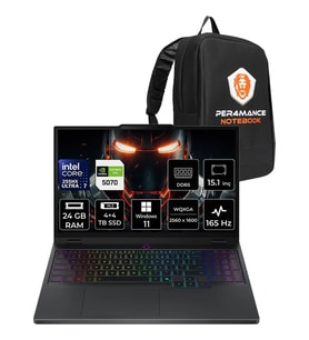 Lenovo Legion 5 Core Ultra 7 255HX RTX 5070 8GB 24GB RAM 4TB SSD 15.1" QHD+ 165Hz Win11 Pro 83F0008BTRP438 Gaming Laptop + Per4 Çanta