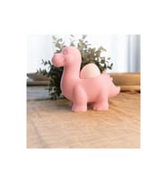Alvera Dinozor Yumurtalık – 3D Baskı Sevimli Eggosaurus Yumurta Tutucu-Pembe