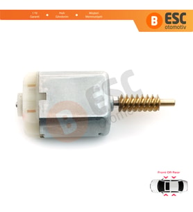 Renault Nissan Hyundai İçin Kapı Kilit 12V Motor Dişli Seti