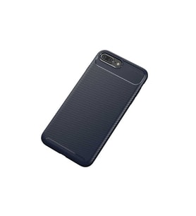 Apple iPhone 8 Plus Uyumlu Kılıf Zore Negro Silikon Kapak (Lacivert)