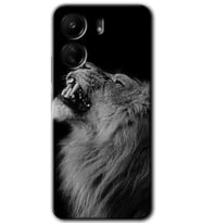 Xiaomi Redmi 13C Kılıf HD Desen Baskılı Kılıf - Lion