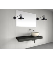 RİOLİGHT RETRO,RUSTİK,VİNTAGE SİYAH 1XE27 METAL DUVAR APLİK ŞAPKA ÇAPI:23CM NOT:1ADET FİYATIDIR