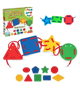 Şekillerle Aktivite Oyunu - Lego Setleri - Geometrik Oyunu - Şekilli Lego