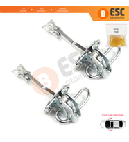 Fiat Idea Lancia Musa 350 2004-2012 51795854 İçin 2 EA Ön Sağ ve Sol Kapı Gergi Yayı