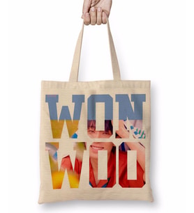 Seventeen Wonwoo Bez Çanta Uzun Saplı
