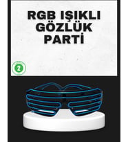 Parti Ve Organizasyonlara Özel Led Işıklı Gözlük