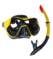 Star Diving Dalış Maskesi ve Snorkel Yetişkin - 51714-SARI