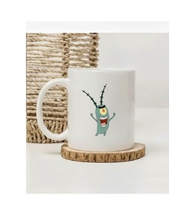 "Süngerbob Kare Pantolon"Plankton Kupa Bardak