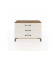 Arges Şifonyer 3 Çekmeceli 88x30x64 Çam-Aytaşı