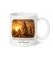 Nemrut Dağı Heykelleri Adıyaman Hatırası Kupa Bardak Kahta Hediye