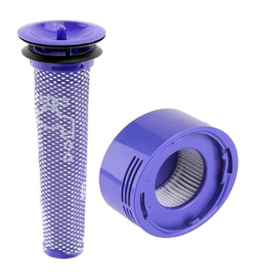 Dyson V7 V8 Uyumlu Ön Motor Hepa Filtre Seti Yüksek Verimli Yıkanabilir