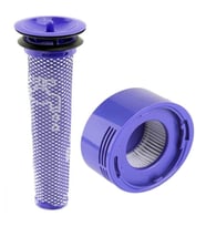 Dyson V7 V8 Uyumlu Ön Motor Hepa Filtre Seti Yüksek Verimli Yıkanabilir