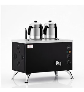 Anka Elektrikli Black Pro Compact Smart 2 Demlikli 20 Litre Çay Makinesi 220V