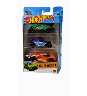 Hot Wheels 3'lü Araba Seti K5904-06