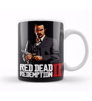 Red Dead Redemption  Dutch Kupa Bardak Porselen