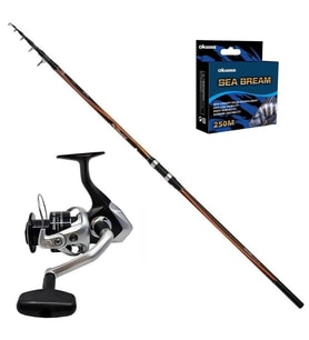 Shimano Sonora 420cm - Okuma Safina SN-8000 Surf Olta Seti (Standart)